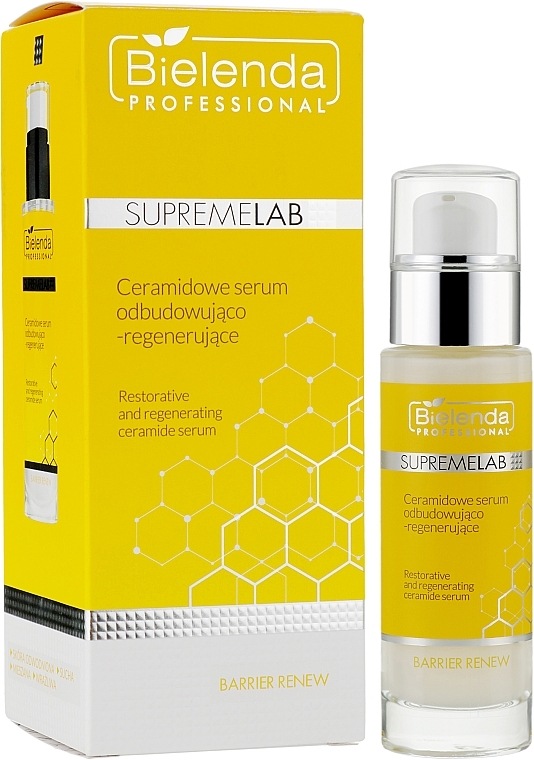 PRZECENA! Serum do twarzy o działaniu rewitalizującym i regenerującym - Bielenda Professional SupremeLab Barrier Renew Restorative And Regenerating Ceramide Serum * — Zdjęcie N2