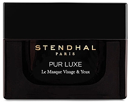 Kup Rozświetlająca maska na twarz i okolice oczu - Stendhal Pure Luxe Face And Eye Mask