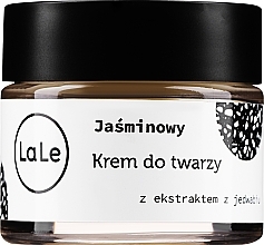 Kup PRZECENA! Jaśminowy krem do twarzy z ekstraktem z jedwabiu - La-Le Face Cream  *