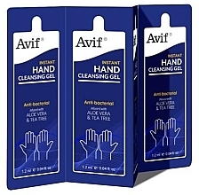 Środek do dezynfekcji rąk - Avif Instant Hand Cleansing Gel (szaszetka) — Zdjęcie N2