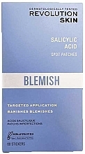 Plastry na trądzik z kwasem salicylowym - Revolution Skin Blemish Salicylic Acid Spot Patches — Zdjęcie N1