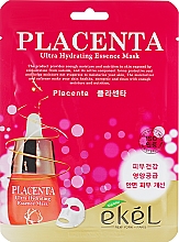 Kup Przeciwstarzeniowa maska w płachcie - Ekel Placenta Ultra Hydrating Essence Mask