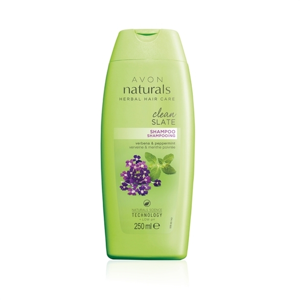 Szampon do włosów Werbena i mięta pieprzowa - Avon Naturals Herbal Hair Care Clean Slate Shampoo