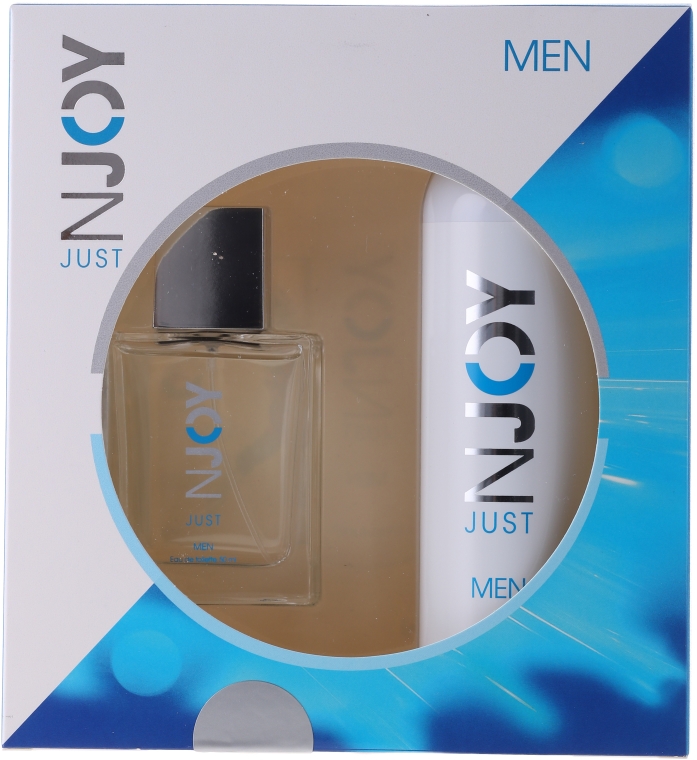 Just Njoy Men - Zestaw (edt 50 ml + deo/spray 150 ml) — Zdjęcie N1