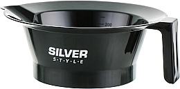 Kup Miska do mieszania farb z rączką, PZ-05 czarna - Silver Style