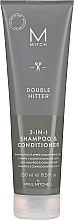 Kup Szampon i odżywka 2 w 1 - Paul Mitchell Mitch Double Hitter 2 in 1 Shampoo & Conditioner
