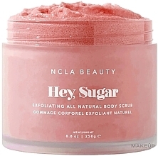 PRZECENA! Cukrowy peeling do ciała Różowy grejpfrut - NCLA Beauty Hey, Sugar Pink Grapefruit Body Scrub * — Zdjęcie N2