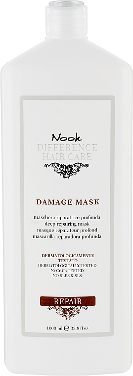 Maska do włosów zniszczonych - Nook DHC Repair Damage Mask — Zdjęcie N3