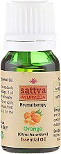 Olejek pomarańczowy - Sattva Ayurveda Aromatherapy Orange Essential Oil — Zdjęcie N2