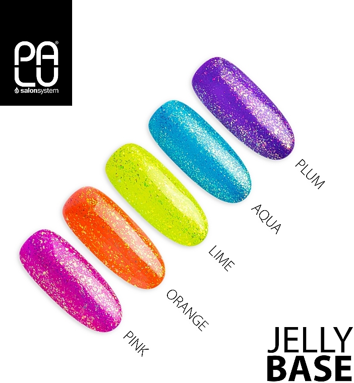 Baza pod lakier hybrydowy - Palu Jelly Base Gel UV/Led — Zdjęcie N2