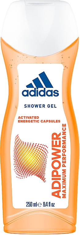 Energetyzujący żel pod prysznic - Adidas Adipower Shower Gel For Woman