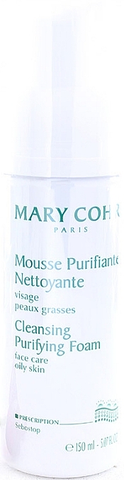 Pianka oczyszczająca do cery tłustej - Mary Cohr Mousse Purifiante Nettoyante Salon — Zdjęcie N1