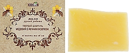 Miodowy szampon do włosów w kostce z żółtkiem jaja kurzego - Cocos Shampoo — Zdjęcie N1