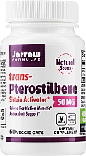 Aktywator sirtuin w kapsułkach - Jarrow Formulas Trans-Pterostilbene, 50 mg — Zdjęcie N2