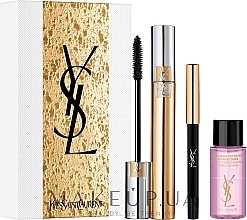 Kup Zestaw - Yves Saint Laurent Mascara Volume Effet Faux Cils (mascara 7,5 ml + eye pencil 0,2 g + makeup remover 8 ml)