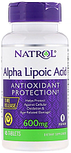 Kup Kwas alfa liponowy o powolnym uwalnianiu w kapsułkach, 600 mg - Natrol Alpha Lipoic Acid