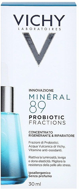 Skoncentrowane serum regenerujące - Vichy Mineral 89 Probiotic Fractions Concentrate — Zdjęcie N4