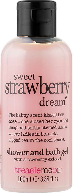 Żel pod prysznic Dojrzała truskawka - Treaclemoon Sweet Strawberry Dream Bath & Shower Gel 