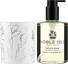 Noble Isle "Forest Bathing" Scots Pine + Pinewood - Zestaw (sh/gel/250ml + candle/200g) — Zdjęcie N2