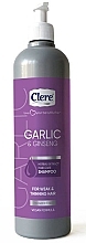 Kup PRZECENA! Szampon do włosów cienkich Czosnek i żeń-szeń - Clere Garlic & Ginseng Shampoo *