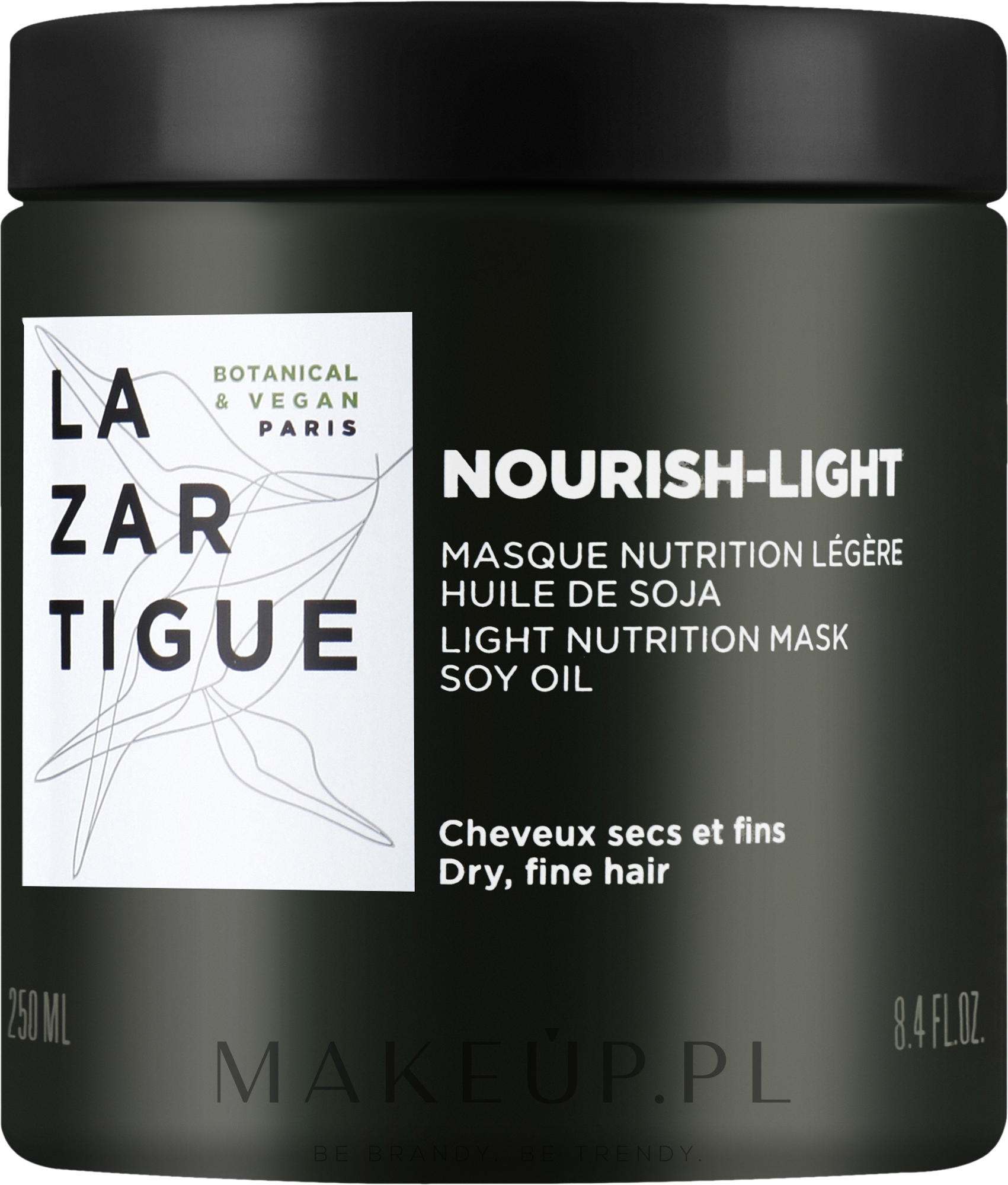 Lekka odżywcza maska do włosów - Lazartigue Nourish-Light Light Nutrition Mask — Zdjęcie 250 ml