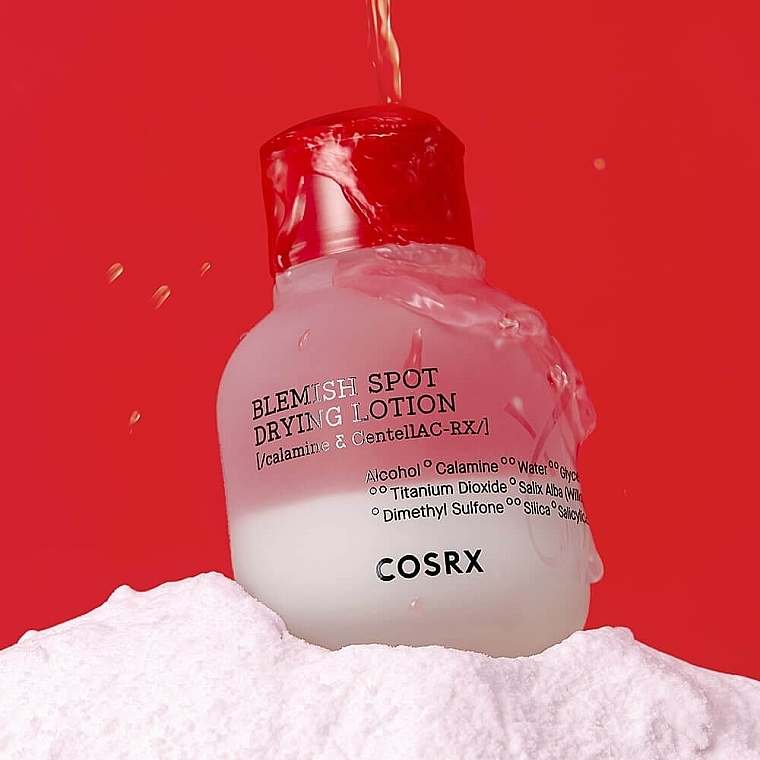 Dwufazowa miejscowa terapia przeciwtrądzikowa - Cosrx AC Collection Blemish Spot Drying Lotion — Zdjęcie N1