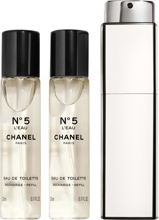 Chanel N5 L'Eau Purse Spray Refills - Woda toaletowa (wymienny wkład) — Zdjęcie N1