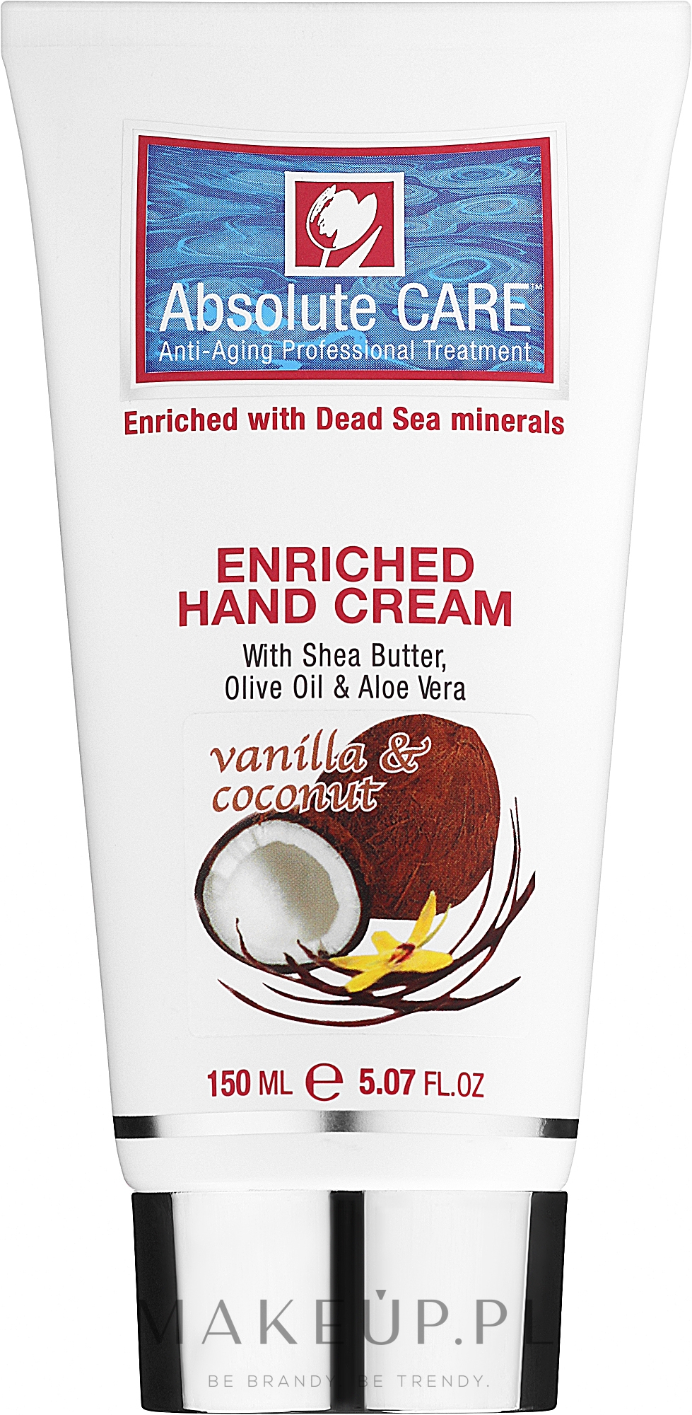 Krem do rąk Wanilia i kokos - Saito Spa Hand Cream — Zdjęcie 150 ml