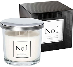 Kup Świeca zapachowa z dwoma knotami №1 - Bispol Premium Fragranced Candle №1