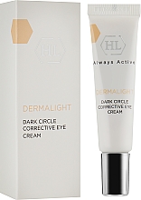 Korygujący krem ​​pod oczy - Holy Land Cosmetics Dermalight Dark Circle Corrective Eye Cream — Zdjęcie N2