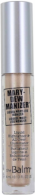 Rozświetlacz w płynie, 4 ml - TheBalm Mary-Dew Manizer Liquid Highlighter — Zdjęcie N1