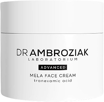 Krem rozjaśniający plamy starcze - Dr Ambroziak Laboratorium Mela Face Cream — Zdjęcie N1