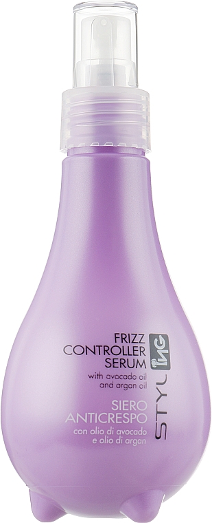 Serum do włosów niesfornych i kręconych - ING Professional Frizz Controller Serum — Zdjęcie N2