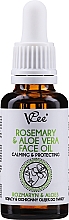 Kup Kojący i ochronny olejek do twarzy Rozmaryn i aloes - VCee Rosemary & Aloe Face Oil Calming & Protecting 