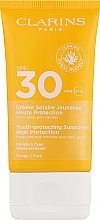 Kup Przeciwzmarszczkowy krem przeciwsłoneczny - Clarins Youth-Protecting Sunscreen SPF 30