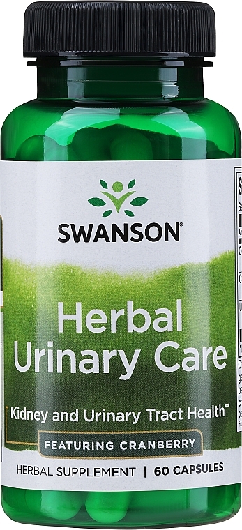 Suplement diety Zioła wspomagające działanie układu moczowego ”	 - Swanson Full Spectrum Herbal Urinary Care — Zdjęcie N1
