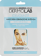 Kup Intensywnie nawilżająca maska na tkaninie do twarzy - Deborah Dermolab Intense Hydration Mask