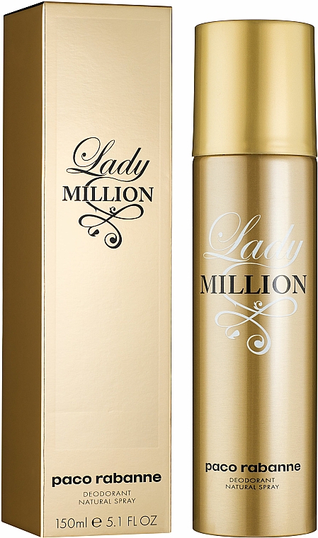 Paco Rabanne Lady Million - Perfumowany dezodorant w sprayu — Zdjęcie N2