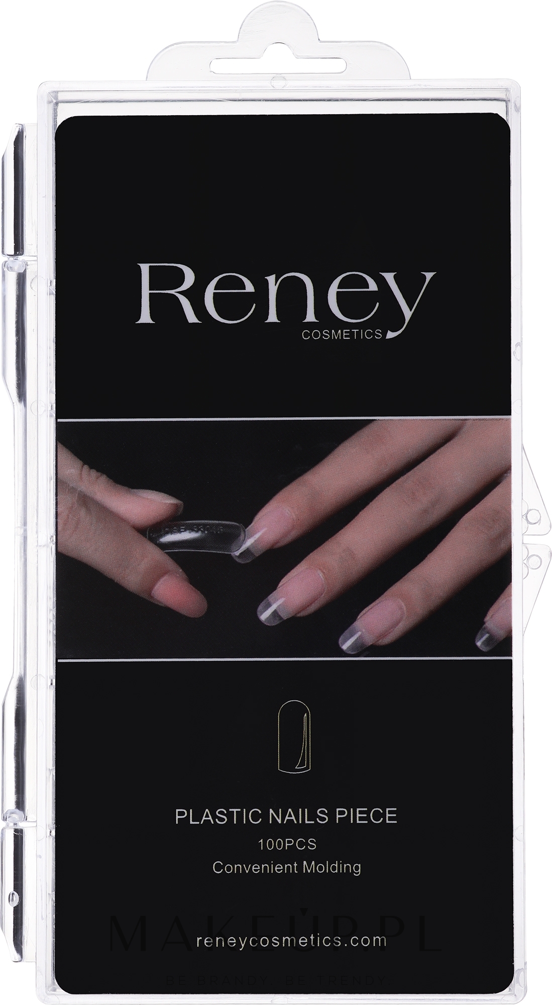 Formy do przedłużania paznokci, 100 szt. - Reney Cosmetics — Zdjęcie 100 szt.