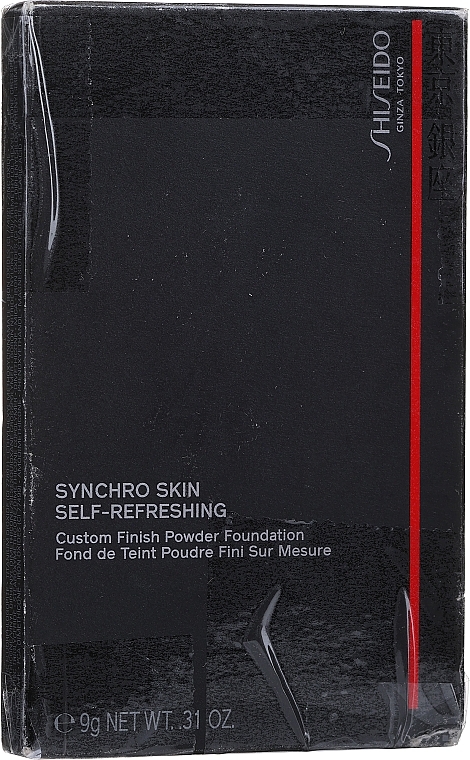 PRZECENA! Długotrwały podkład w kompakcie - Shiseido Synchro Skin Self-Refreshing Custom Finish Powder Foundation * — Zdjęcie N1