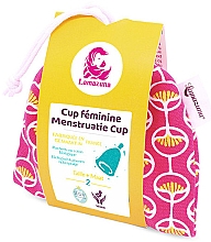 Kup Kubeczek menstruacyjny w różowym woreczku, rozmiar 2 - Lamazuna