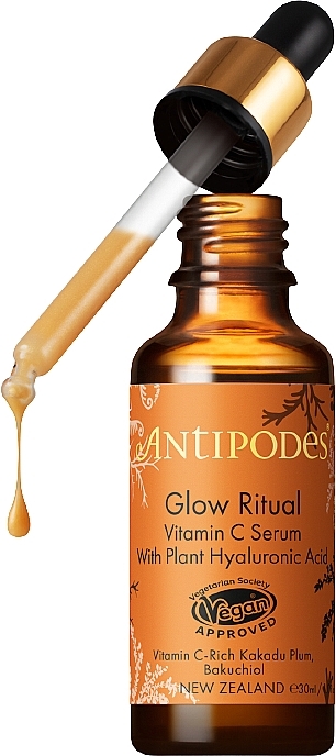 Serum do twarzy z witaminą C - Antipodes Glow Ritual Vitamin C Serum With Plant Hyaluronic Acid — Zdjęcie N1