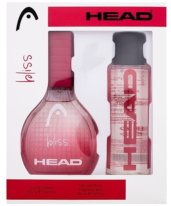 Head Bliss - Zestaw (edt/100ml + hair/body/spray/240ml) — Zdjęcie N1