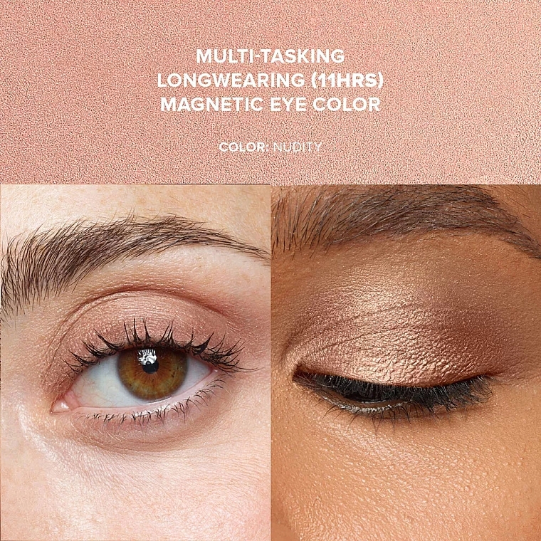 Zestaw - Nudestix Bright Nude Eyes Mini Kit (eye/pencil/3x2.5g) — Zdjęcie N4