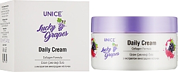 Krem do twarzy z ekstraktem z pestek winogron - Unice Cream — Zdjęcie N2