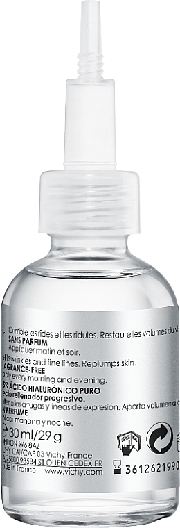 Przeciwzmarszczkowe serum z kwasem hialuronowym do twarzy - Vichy Liftactiv Supreme H.A Epidermic Filler — Zdjęcie N2