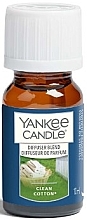 Kup Olejek do dyfuzora ultradźwiękowego Czysta bawełna - Yankee Candle Clean Cotton Ultrasonic Diffuser Aroma Oil 
