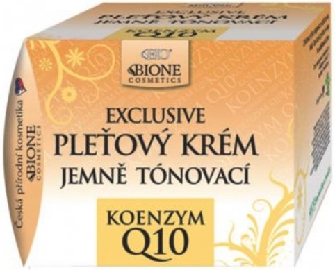 Tonizujący krem do twarzy z koenzymem Q10 - Bione Cosmetics Exclusive Gentle Toning Cream With Q10