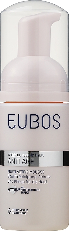 Pianka do mycia twarzy - Eubos Med Anti Age Multi Active Mousse — Zdjęcie N1