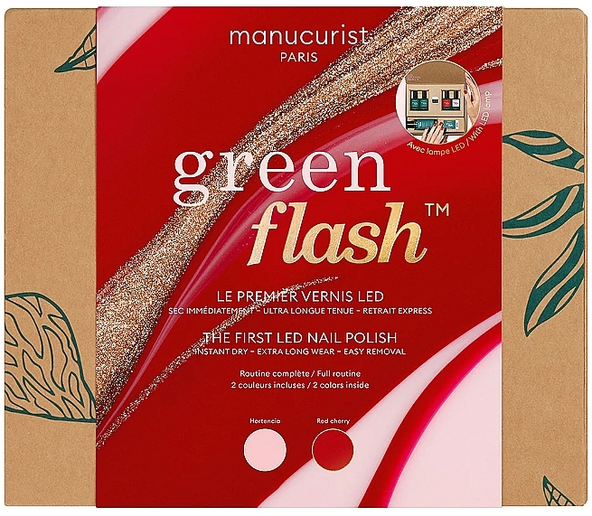 Zestaw, 7 produktów - Manucurist Green Flash Full Pro Kit — Zdjęcie N1